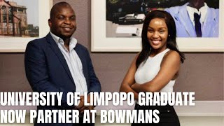 UNIVERSITY OF LIMPOPO GRADUATE NOW PARTNER AT A BIG 5 LAW FIRM: THE STORY OF BRIGHT TIBANE