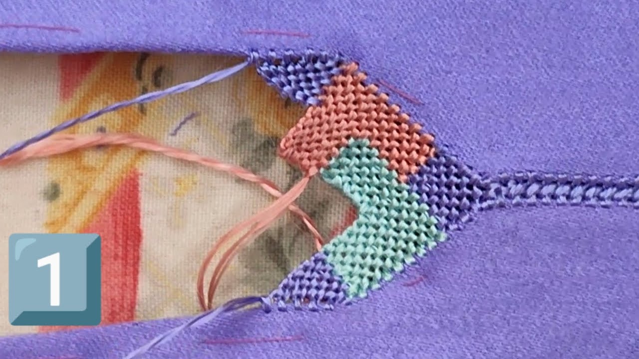 راندة عصرية راندة الزليجة بطريقة سهلة الجزء الاول