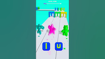 Blob Shifter 3D Level-4546 best cool game ever #games #shorts #funny