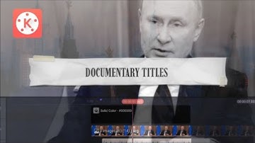 How to create Documentary Style text animation di Kinemaster l Text editing tricks for YouTuber 2023