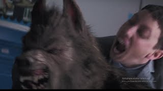 Goosebumps (2015) A Teenager is Bitten by a Werewolf scene
