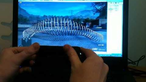 Accellerometer Data Through Grasshopper to Crysis