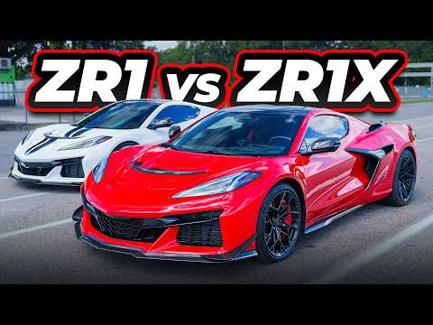 C8 ZR1X vs Modified C8 ZR1 | Is the ZR1X Worth it? (NEW TRC APP “Trofii Racing”)
