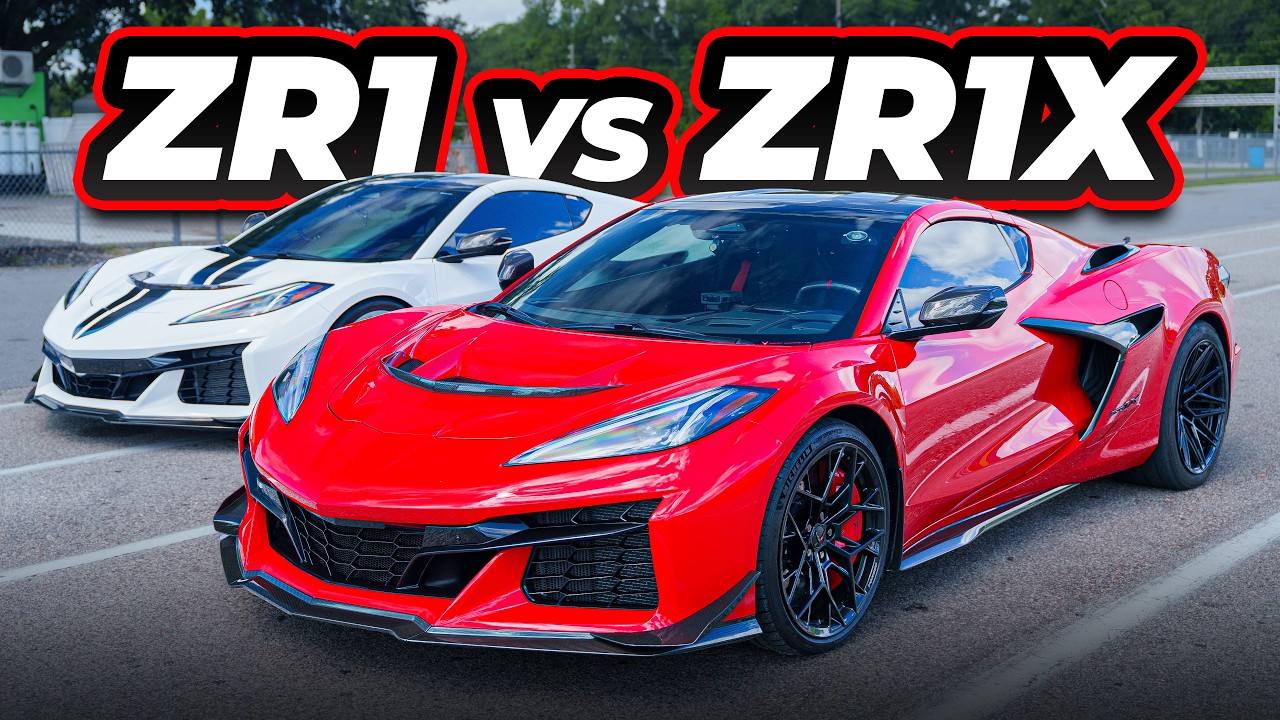 C8 ZR1X vs Modified C8 ZR1 | Is the ZR1X Worth it? (NEW TRC APP “Trofii Racing”)