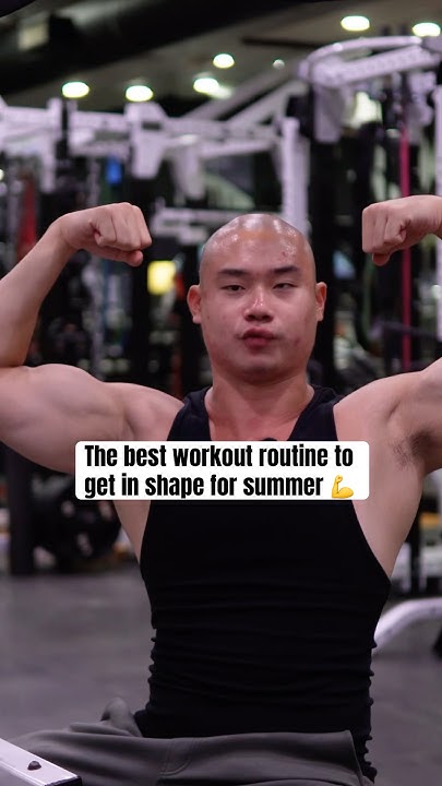 The best workout routine to get in shape for summer 💪 - YouTube