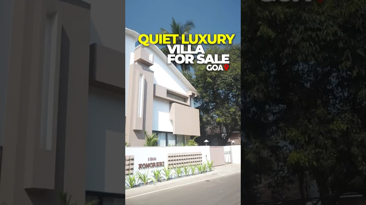 3 BHK Luxury Fully Furnished Twin Villa For Sale in Goa
