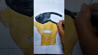 Satoru Gojo Speed Drawing ⚡ | Anime Art Viral Shorts