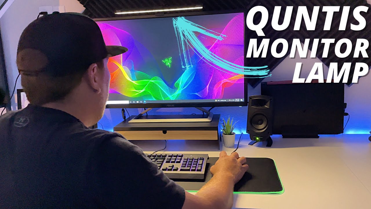 Quntis Monitor Light Bar Unboxing & Testing 