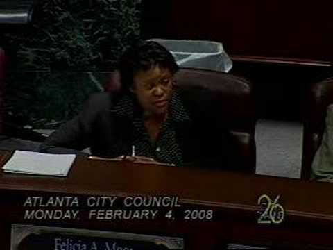 Felicia Moore Speaks About Public Housing