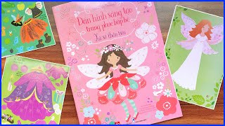 Xứ Sở Thần Tiên Sách Dán Hình Váy Đầm Búp Bê - Sticker Dolly Dressing Chim Xinh