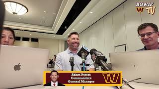 Celebrity Hear From Washington Commanders GM Adam Peters  | NFL Owners Meeting (3-30-2026)  Net Worth