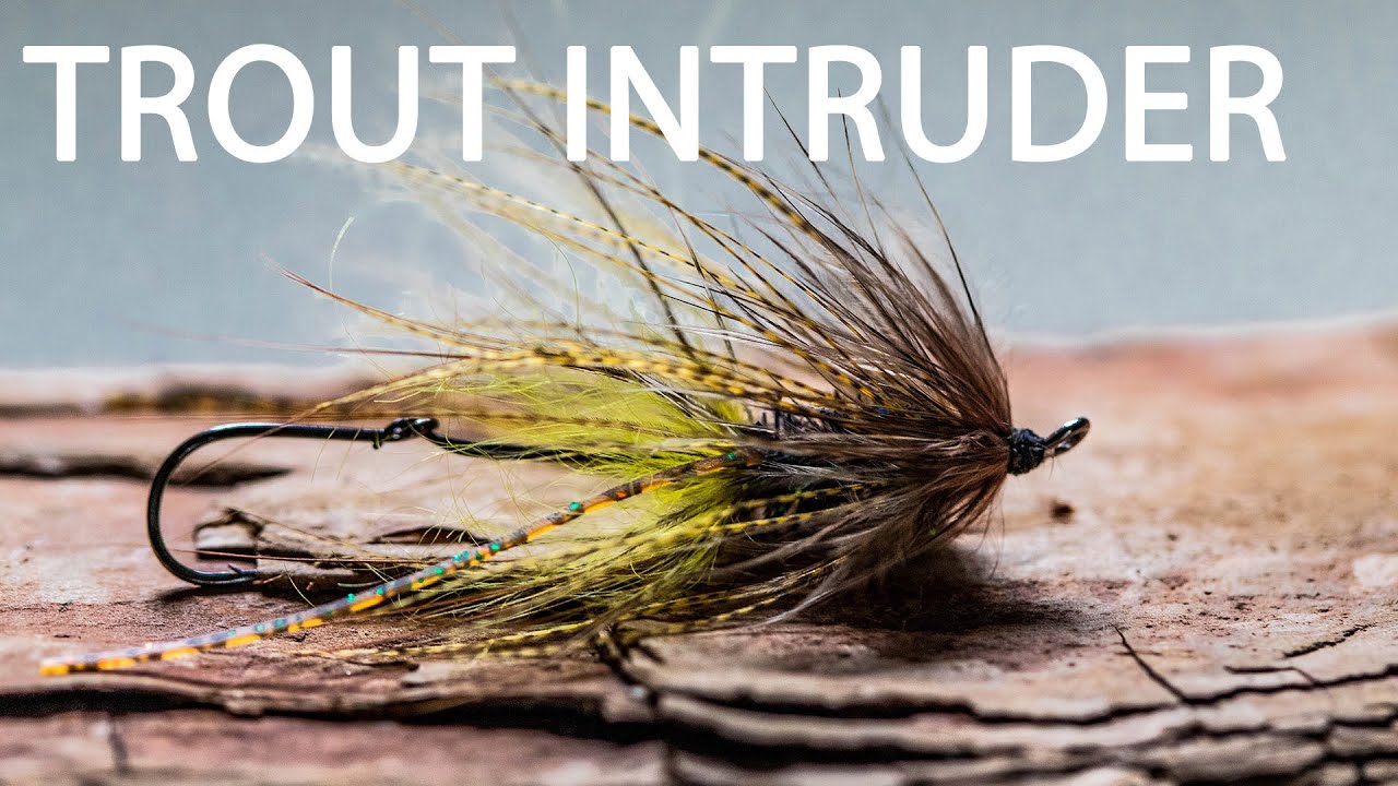How To Tie A Trout Spey Intruder | Mini Trout Intruder Streamer Fly ...