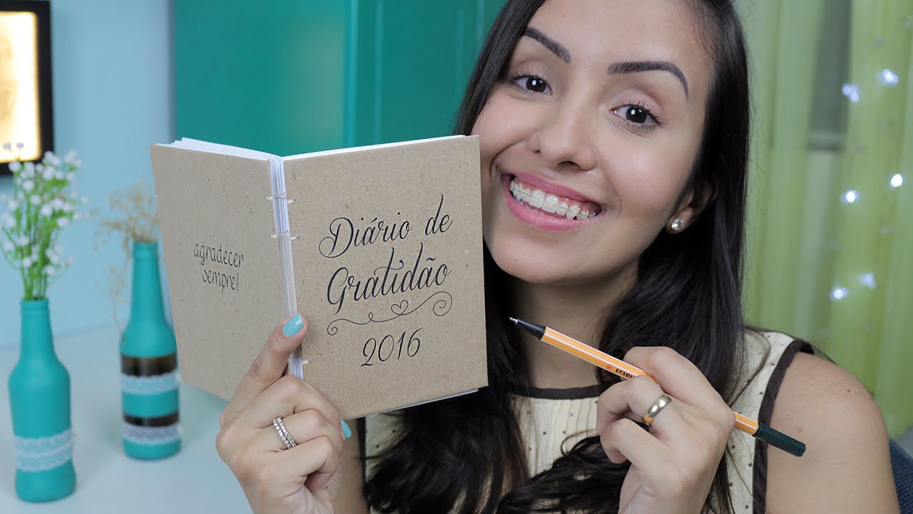 Encadernação Artesanal + Diário de Gratidão