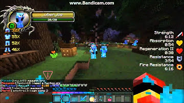 Hackers galore in Desteria pvp, Eldyn realm. Minecraft factions