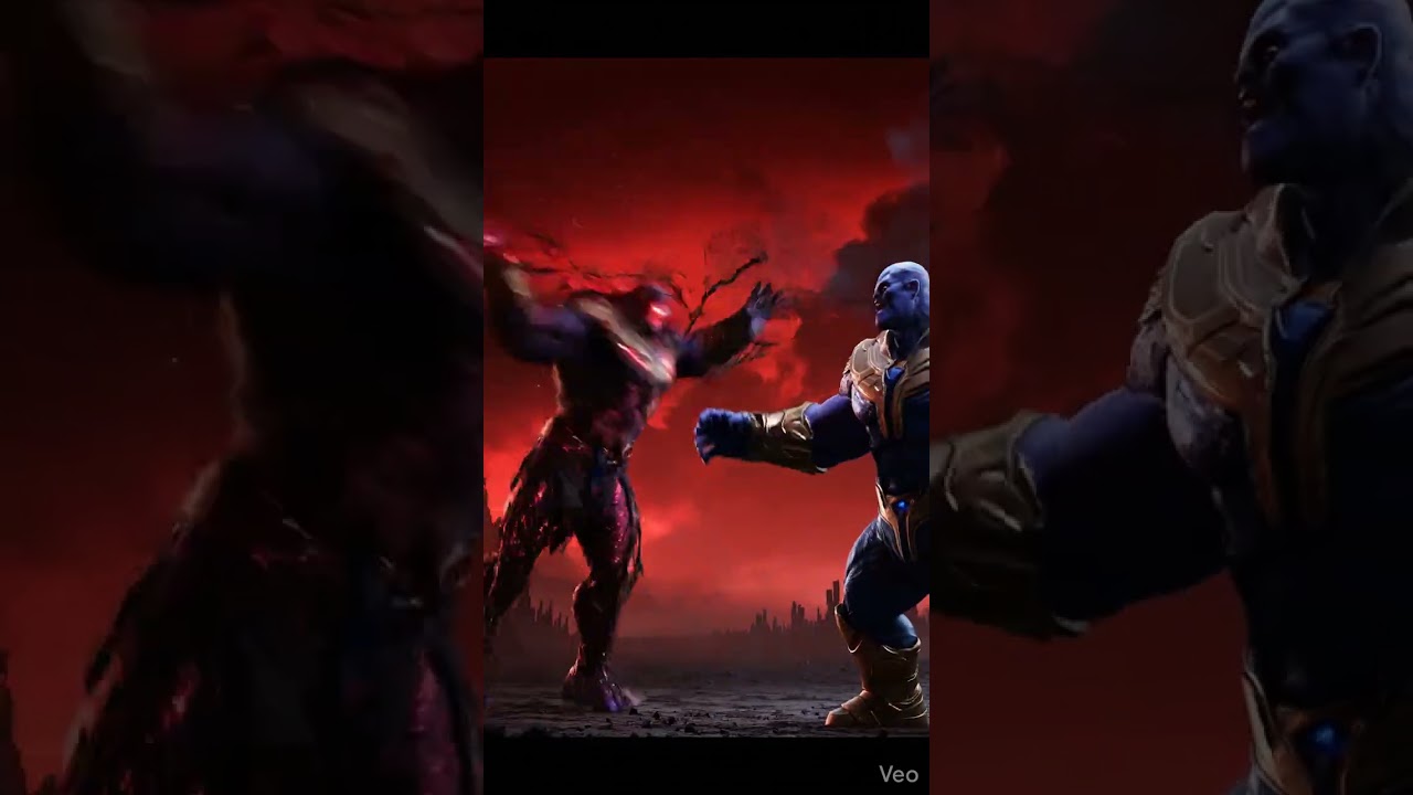 Thanos vs vecna fight 