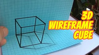 LUKEEY TV | VLOG #54 | 3d Art Wireframe Cube