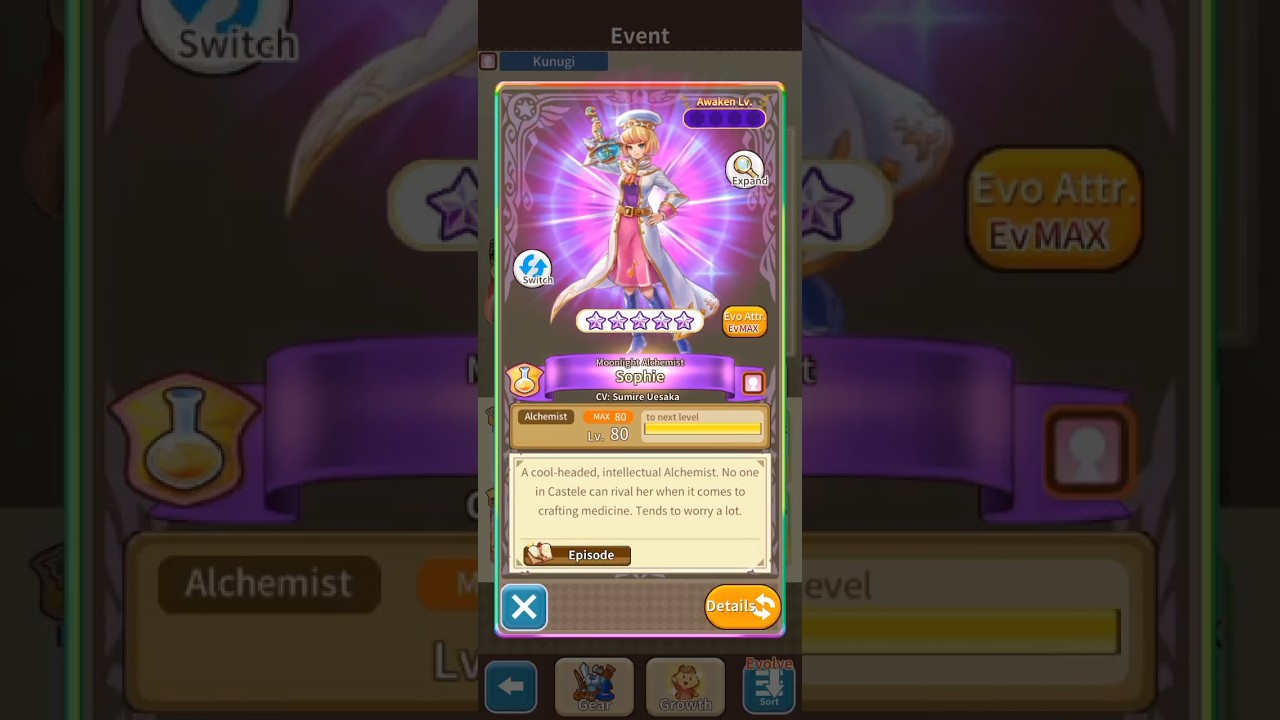 [Fantasy Life Online] 5★ Moonlight Alchemist: Sophie