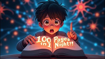 "How I Memorized 100 Pages in 1 Night (Insane Memory Hack!)"