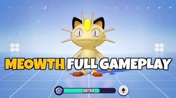 Meowth New Speedster Pokemon Full Gameplay on China server - Pokémon Unite