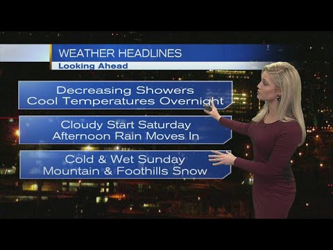 11pm Friday Evening Forecast KOIN 6 News November 3, 2017