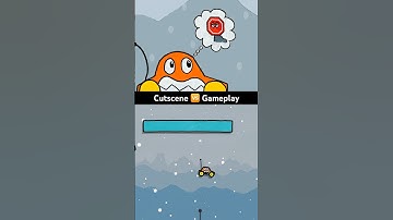 Cutscene VS Gameplay: JellyCar Worlds World 7 #indiegame #gaming #gamedev #jellycar