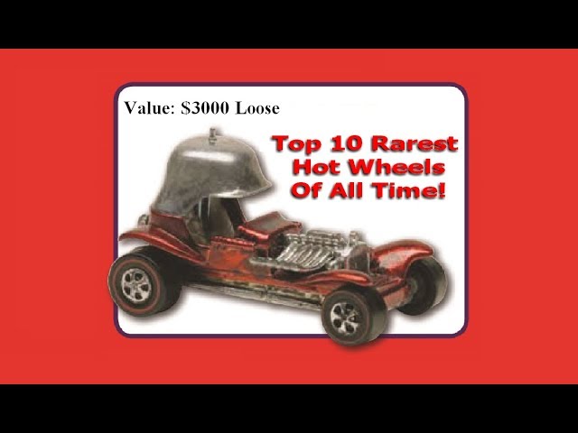 most valuable hot wheels cars