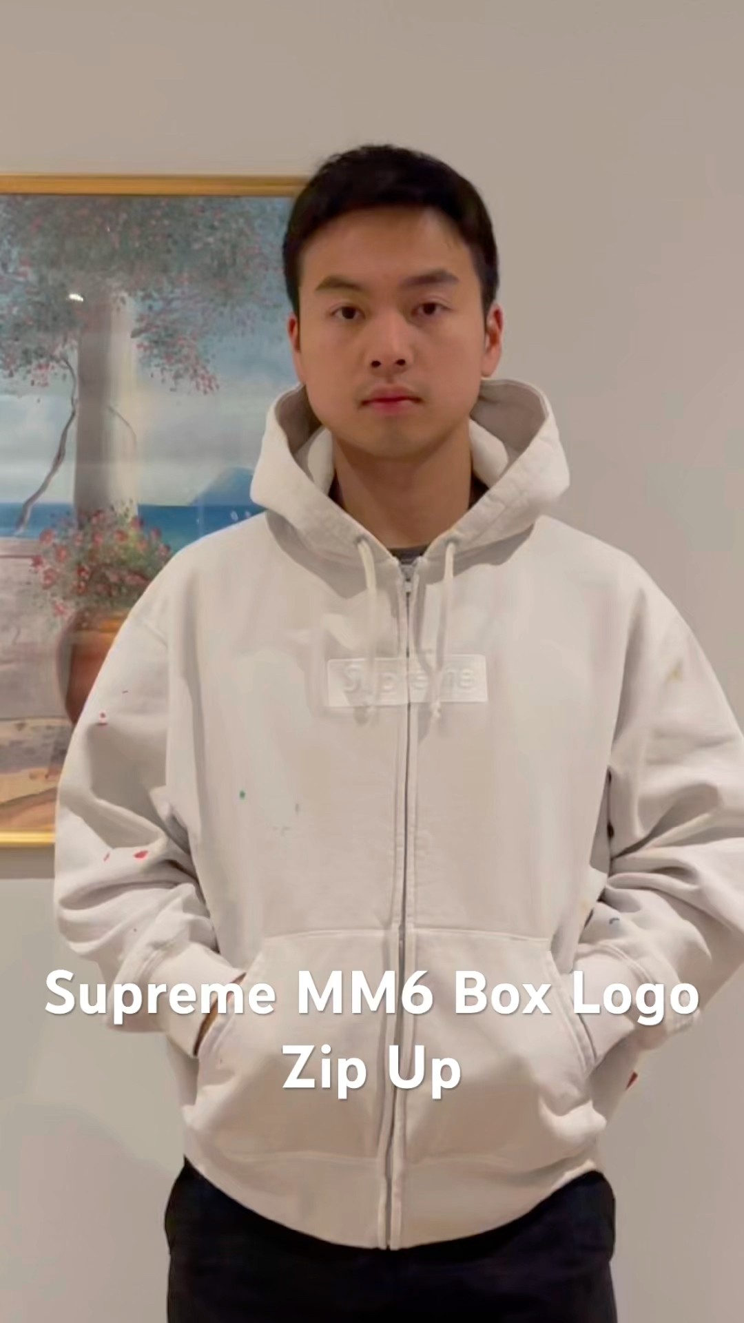 Supreme MM6 Maison Margiela Box Logo Zip Up Hoodie SS26 Week 3 @S‬