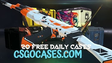 CSGOCASES.COM - 20 Free Daily Cases #5