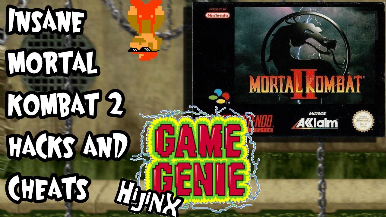 Hacking Mortal Kombat 2 (SNES) – Game Genie Hijinx!, Video Game Hacking#