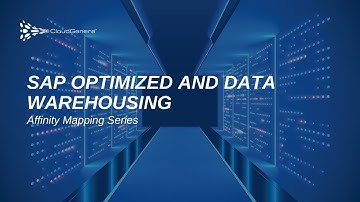 SAP Optimized and Data Warehousing