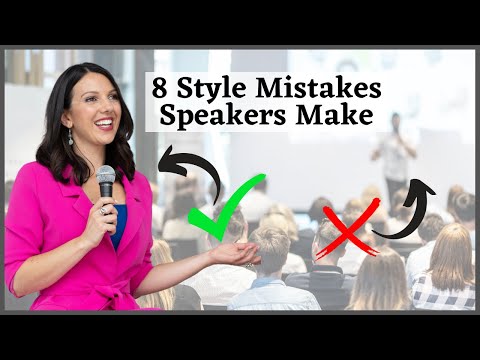 How To Dress For Presentations And Speaking Engagements - Style Mistakes Speakers x Presenters Make