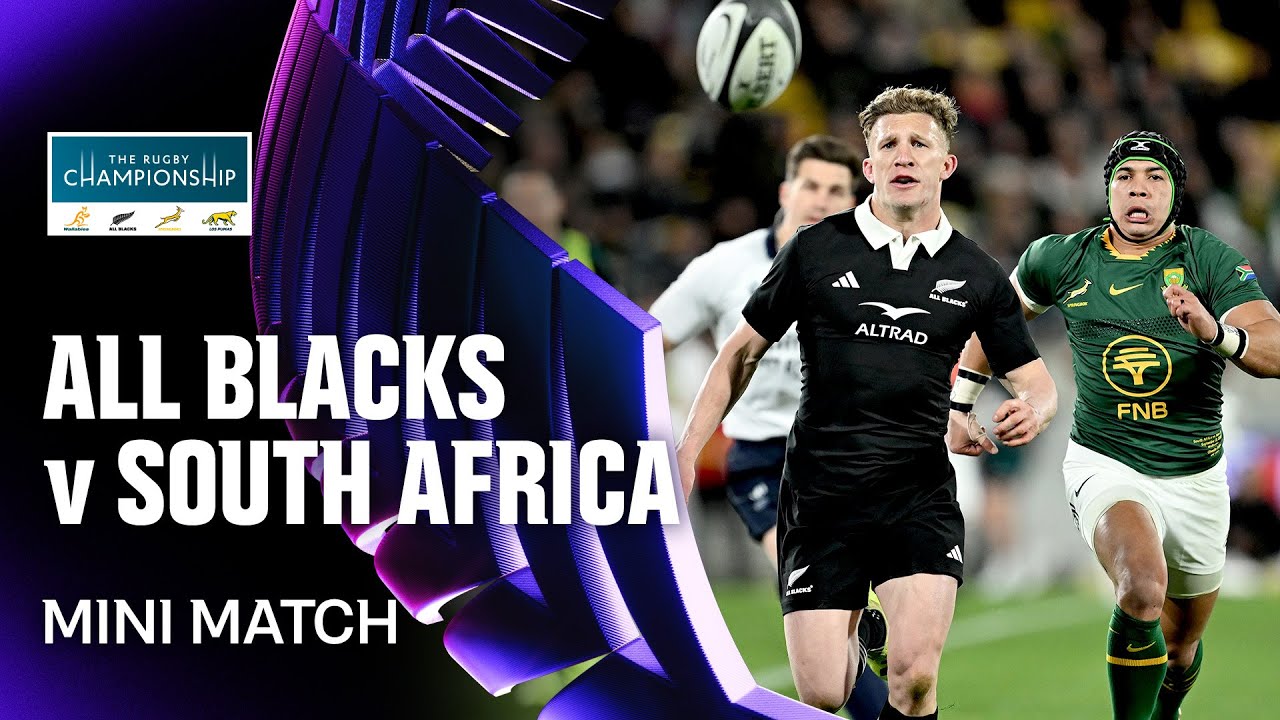 MINI MATCH | All Blacks v South Africa | Second Test, TRC 2025