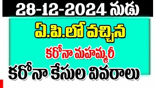 ఏపీలో ఈరోజు వచ్చిన కరోనా కేసులు వివరాలు today covid cases in AP.