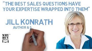 Jill Konrath  - Video Quote - "The best sales questions have your expertise wrapped into them"