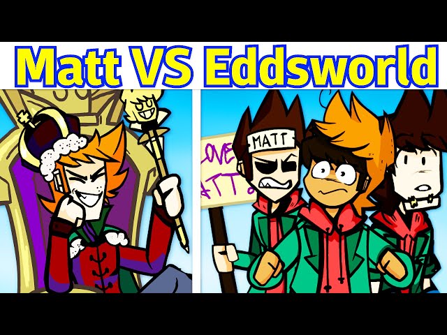 VS Eddsworld Matt FULL WEEK + Cutscenes [HARD] - Friday Night Funkin' Mod 