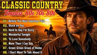 Before The Next Teardrop Falls, Stuck On You 🔥 Classic Country Music Timeless 60s 70s 80s