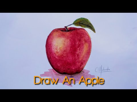 Video: Cara Melukis Epal Dalam Cat Air