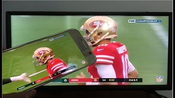 Phone to television wireless screen mirroring #chromecast
