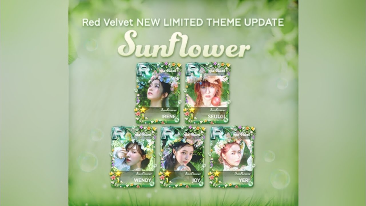 buying red velvet's 'sunflower' le theme | superstar smtown - YouTube