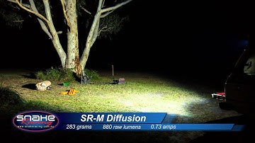 Rigid industries SRM Diffusion Beam Pattern - Snake Racing