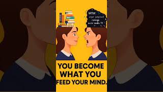 "You Become What You Feed Your Mind | Change Your Thoughts,  Change Your Life".