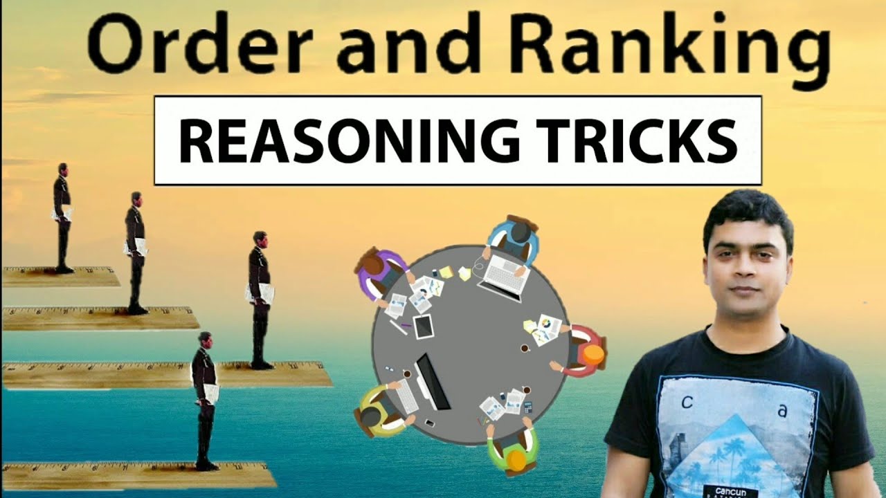 how to solve order and ranking questions in reasoning