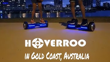HOVERROO Q3 Hoverboard in action- Gold Coast, Australia