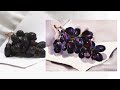 How to draw Grapes | Black Grapes In Watercolor Tutorial for Beginners | Watercolour Still Life