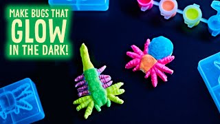 Crayola Critter Creator Glow in the Dark Bug Art Kit || Crayola Product Demo