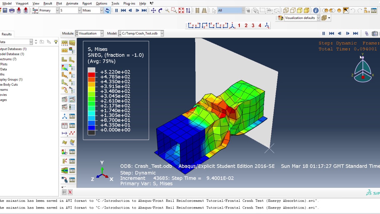 Non Linear Dynamic Simulation - (Nodes limited to 1000) - YouTube