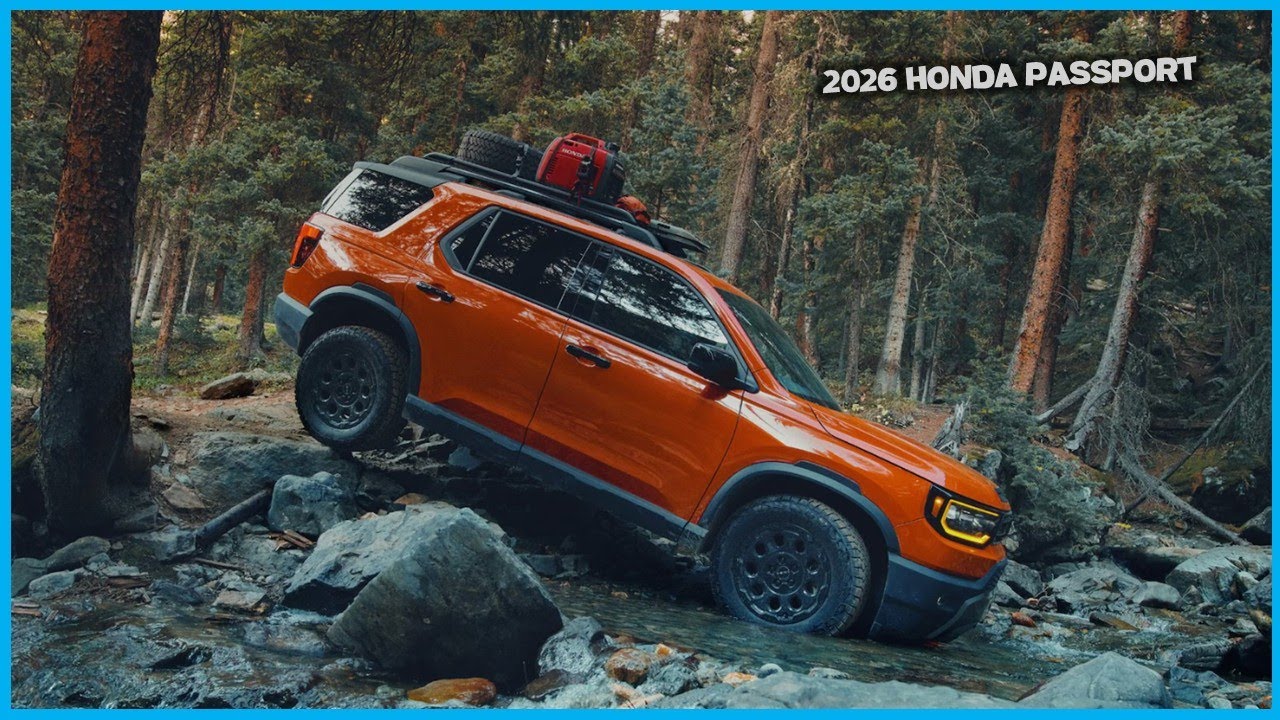 2026 Honda Passport Unveiled: A Bold Redesign with Rugged Features ...