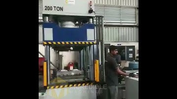 200 TON HYDRAULIC COMPRESSION MOULDING PRESS | INCREDIBLE MACHINES - RAJKOT