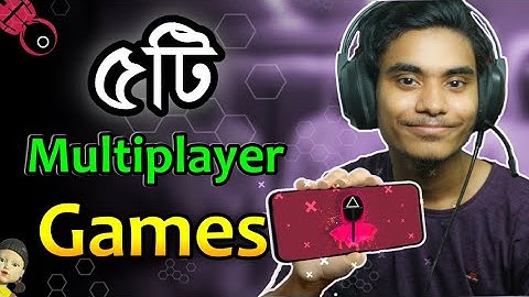 TOP 5 MULTIPLAYER GAMES! | ANDROID AND PC | SABBIR OFFICIAL