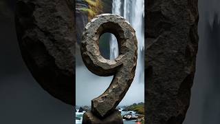 9 To 0 Stone Countdown Waterfall Timer With Nature Vibes